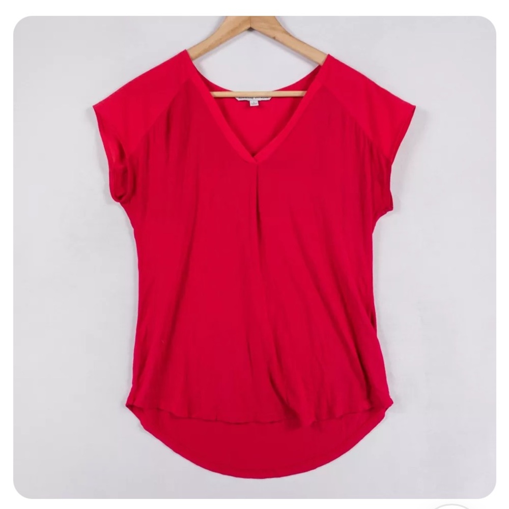 🇺🇸Adrienne Vittadini Women Short Sleeve Blouse Small